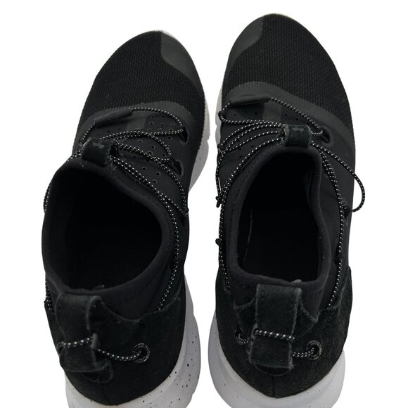Under Armour Mens 10 Black White Lightweight Athletic Running Shoes Mesh Upper - Picture 5 of 13